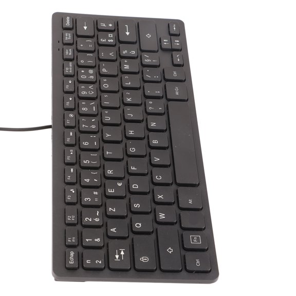 Durable Wired Keyboard With 78 Keys, Long Lifespan Easy USB Connection, Versatile Design