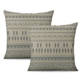 thumbnail image 1 of Durable and Decorative Pillow Covers - Light Blue, Set of 2 - Linen Fabric - Perfect for Outdoor, Couch, Bed & Car - Modern Look (45x45cm), 1 of 7