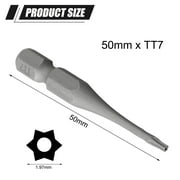 Durable and Reliable T6T40 Torx Screwdriver Bit Ideal for Construction Projects