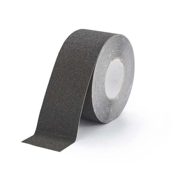 Durable DURALINE GRIP Heavy Duty Anti Slip Floor Tape, 75mm x 15m, Black