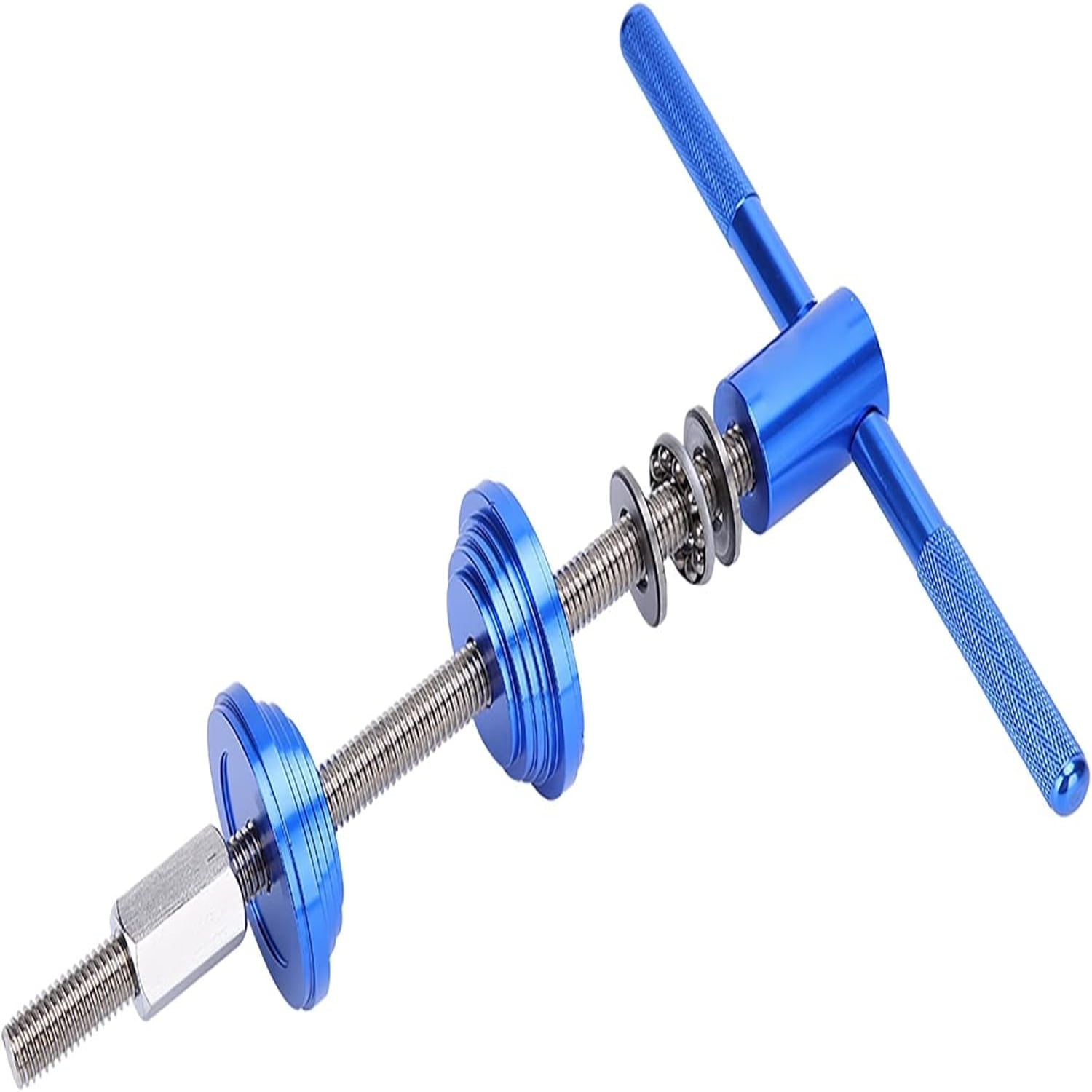 Durable versatile and ergonomic stainless steel headset press