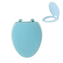 Durables Soft Comfort Toilet Seat, Soft Elongated Toilet Seat, Quick Release and Quick Attach, Plastic Toilet Seat with Soft Close, Easy Install and Clean - Fits Most Standard Size Fixtures