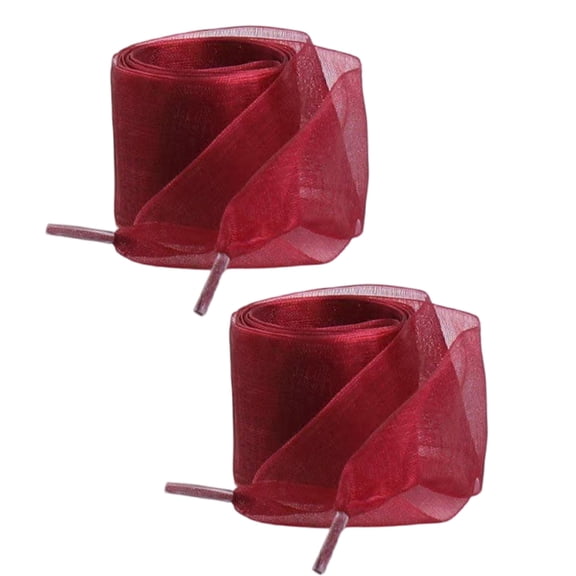 Durablility Flat Organza Shoelaces 100cm/120cm Long for Kids Teens Athletic Shoes Trainers