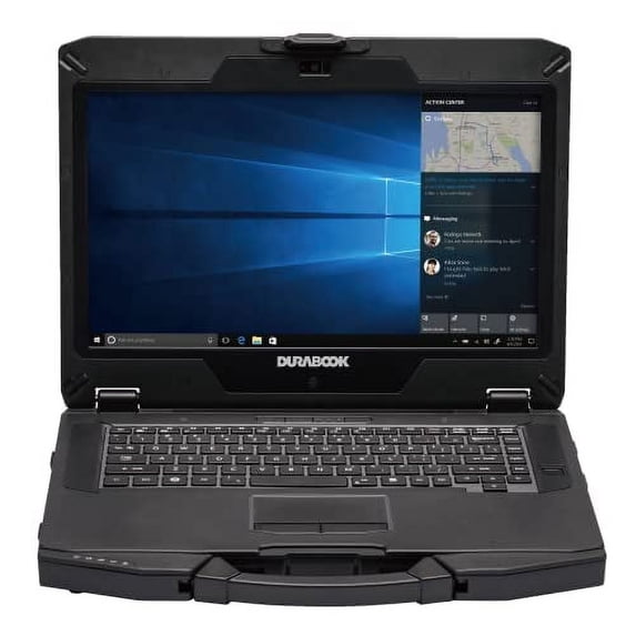 Durabook S14 Rugged Laptop, Intel® Core™ i5-1135G7 up to 4.2 GHz, 14" FHD (1920 x1080) NO Touch, 8GB RAM, 256GB, Webcam, Backlit Keyboard, Windows 10 Pro.
