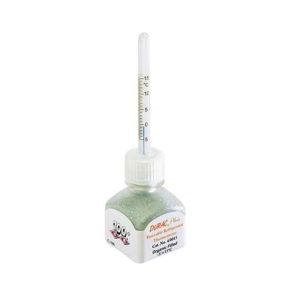 Durac Plus Liquid In Glass Thermometer,20 to 130C B60600-1100
