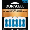 thumbnail image 1 of Duracell 00433 No. 675 Hearing Aid Battery, 6 Pack, 1 of 8