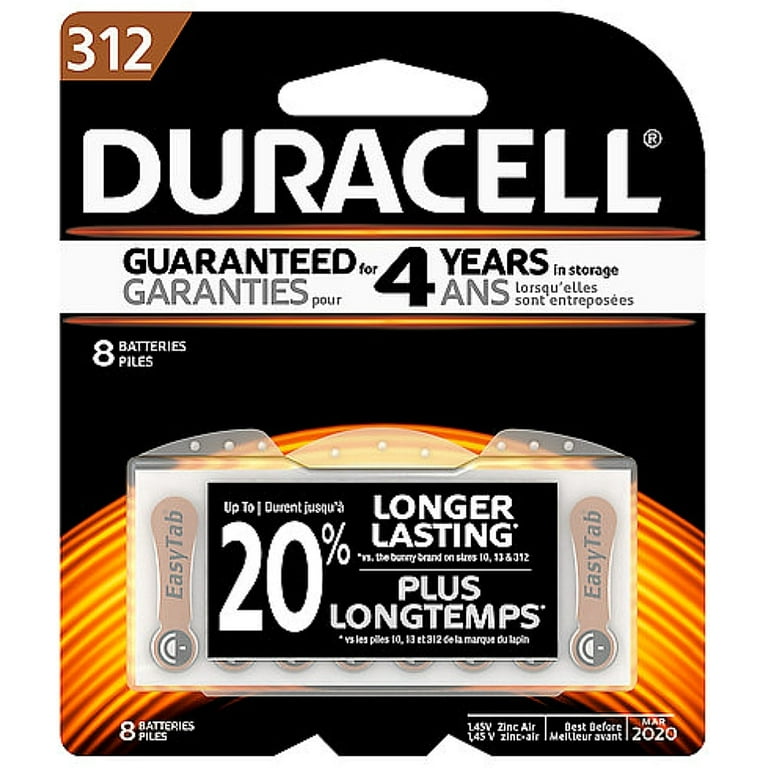 Duracell Size 675 Zinc Air Activair Hearing Aid Batteries (6
