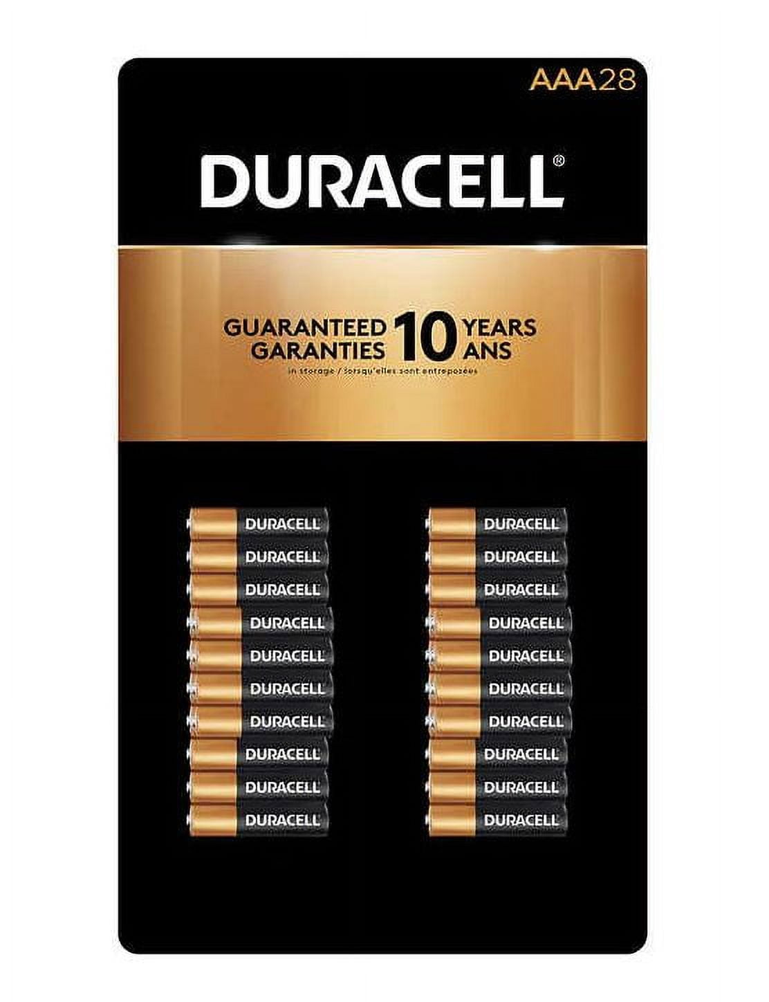 Duracell 1.5V CopperTop AAA Alkaline Batteries, 28 Pack