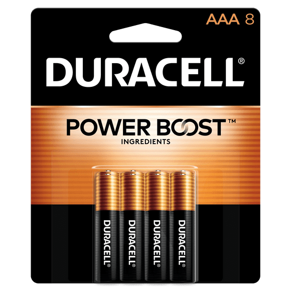 Duracell Coppertop AAA Alkaline Batteries 8/PK