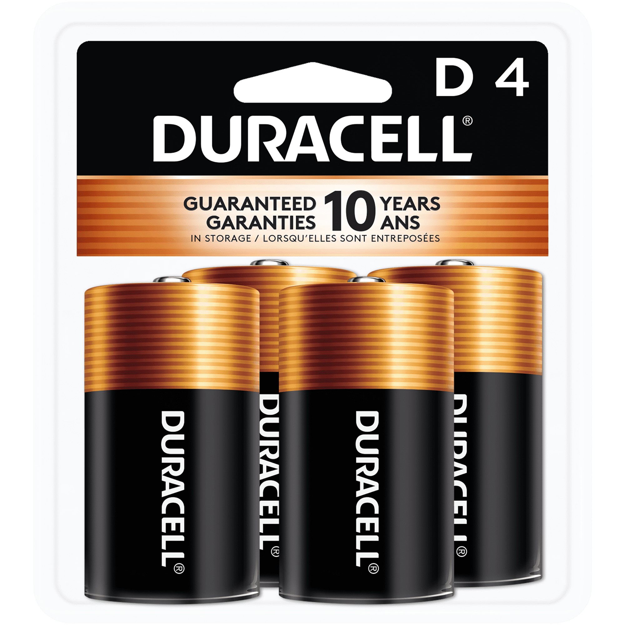 DURACELL CopperTop MN1300 1.5V D (LR20) Alkaline Battery (Pack of 3)