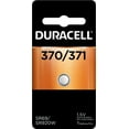 thumbnail image 1 of Duracell 370/371 Button Cell Silver Oxide Watch Battery (1 Battery), 1 of 1