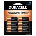 thumbnail image 1 of Duracell 3V High Performance Lithium Battery, 123, 6 Pack, 1 of 9