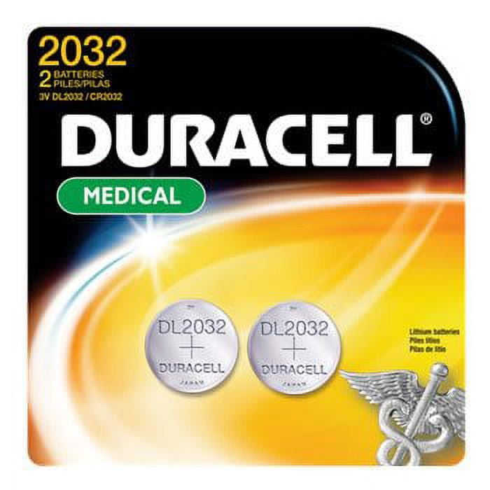 Shop Duracell 3V Medical Battery 2032, 1 Pack Containing 2 Batteries