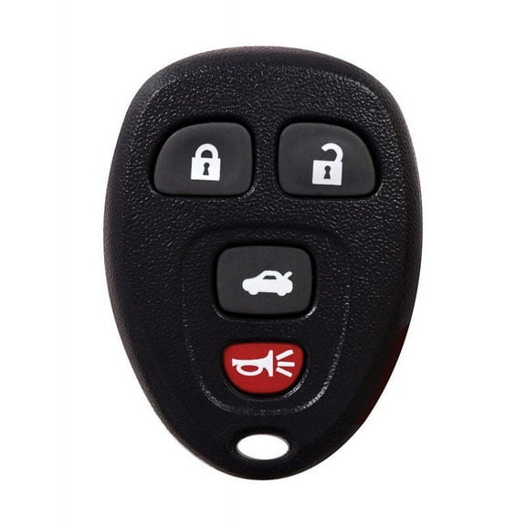 Duracell 5004030 Renewal Kit Automotive Replacement Key for GM OUC60221 & OUC60270 4-Button Case & Button Pad