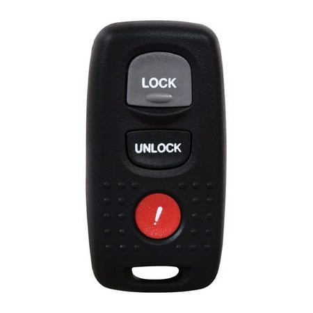 DURAKEY - Replacement Case for Select Mazda Remotes - Black