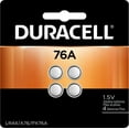 thumbnail image 1 of Duracell - 76A 1.5V Specialty Alkaline Battery - long lasting battery - 4 count, 1 of 3