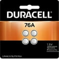 thumbnail image 1 of Duracell 76A LR44 Duralock 1.5V Button Cell Battery, 8 Pack, 1 of 2
