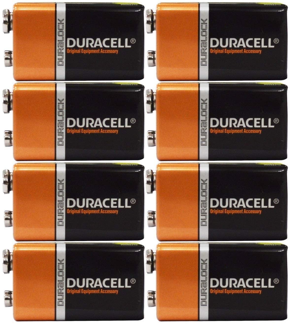 Duracell 9V Alkaline Batteries 8 Count