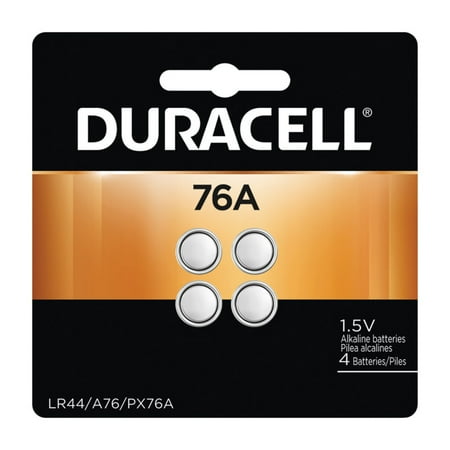 Duracell Alkaline 76A, 4 Count
