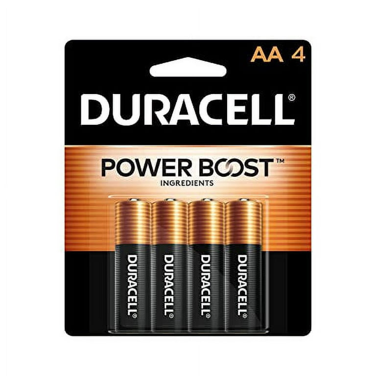 Batería Alcalinas Duracell AA, 4 uds