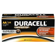 Duracell Battery Alkaline Size AA 2 Boxes of 24