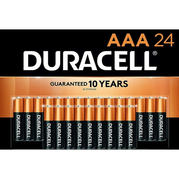 Duracell Battery Alkaline Size AAA (Box of 24)