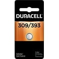 thumbnail image 1 of Duracell Battery Silver Oxide Size 309/393 1.5V (Each), 1 of 5