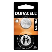 Duracell CR2032 3V Lithium Coin Battery with Child Safety Features, Compatible with Apple AirTag, Key Fob, Car Remote, Glucose Monitor, and other Devices, CR Lithium 3 Volt Cell (2 Count Pack)