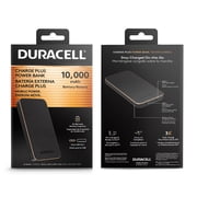 Duracell Charge Plus 10,000mAh USB-A and USB-C Dual Port Power Bank