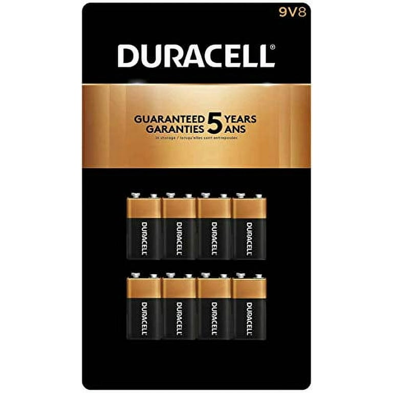 Duracell Coppertop 4-Count 9-Volt Alkaline Battery Mix Pack (8 Total  Batteries) 004133304311 - The Home Depot