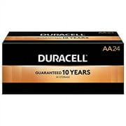 Duracell CopperTop Alkaline Batteries with Duralock Power Preserve Technology AA 24/Box MN1500B24
