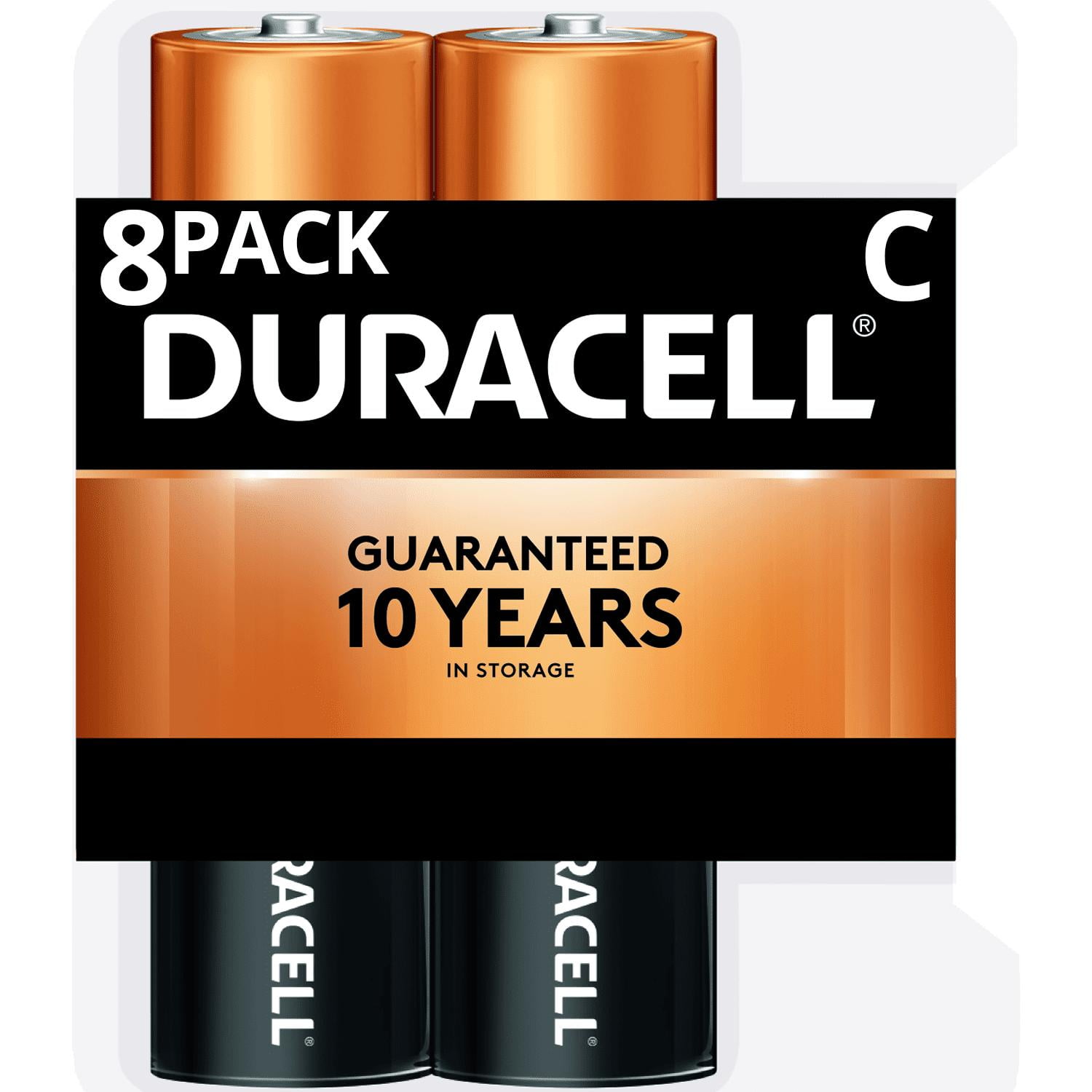 Duracell CopperTop Alkaline, C Batteries, 16 Count (2 X 8 Packs)