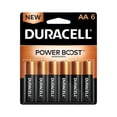 thumbnail image 1 of Duracell Coppertop AA Batteries with Power Boost Ingredients, 6 Count Pack Double A Battery with Long-lasting Power, Alkaline AA Battery for Household and Office Devices, 1 of 3