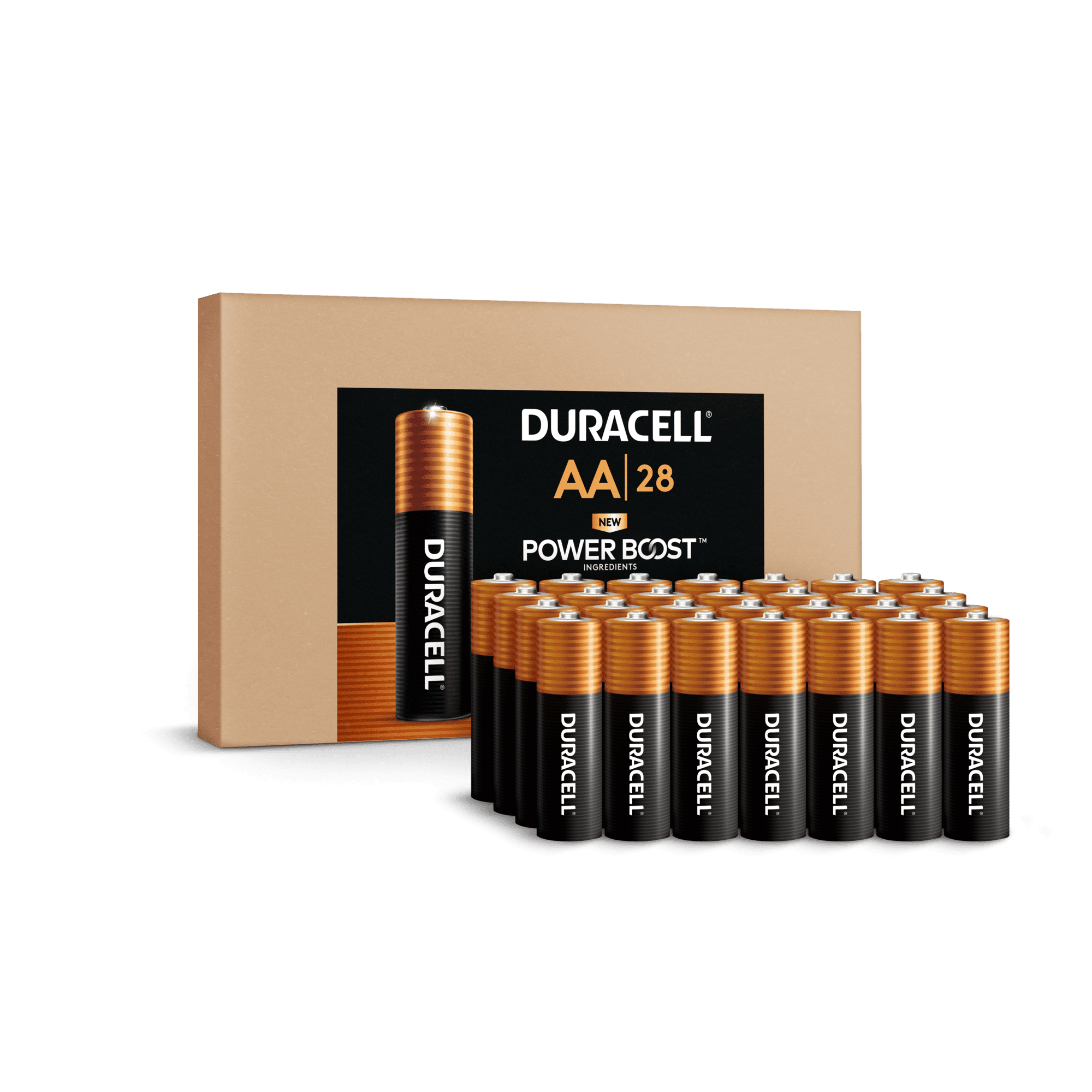 Duracell Coppertop AA Battery SIOC with POWER BOOST™, 1.5V Batteries