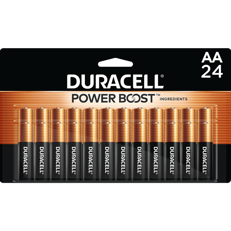24 x piles AA alcalines Duracell - Format familial - batterie appareil photo