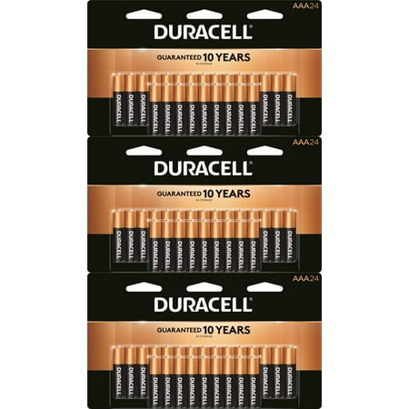 Duracell Coppertop AAA Alkaline 1.5V Batteries Exp. 2028, 72 Pack