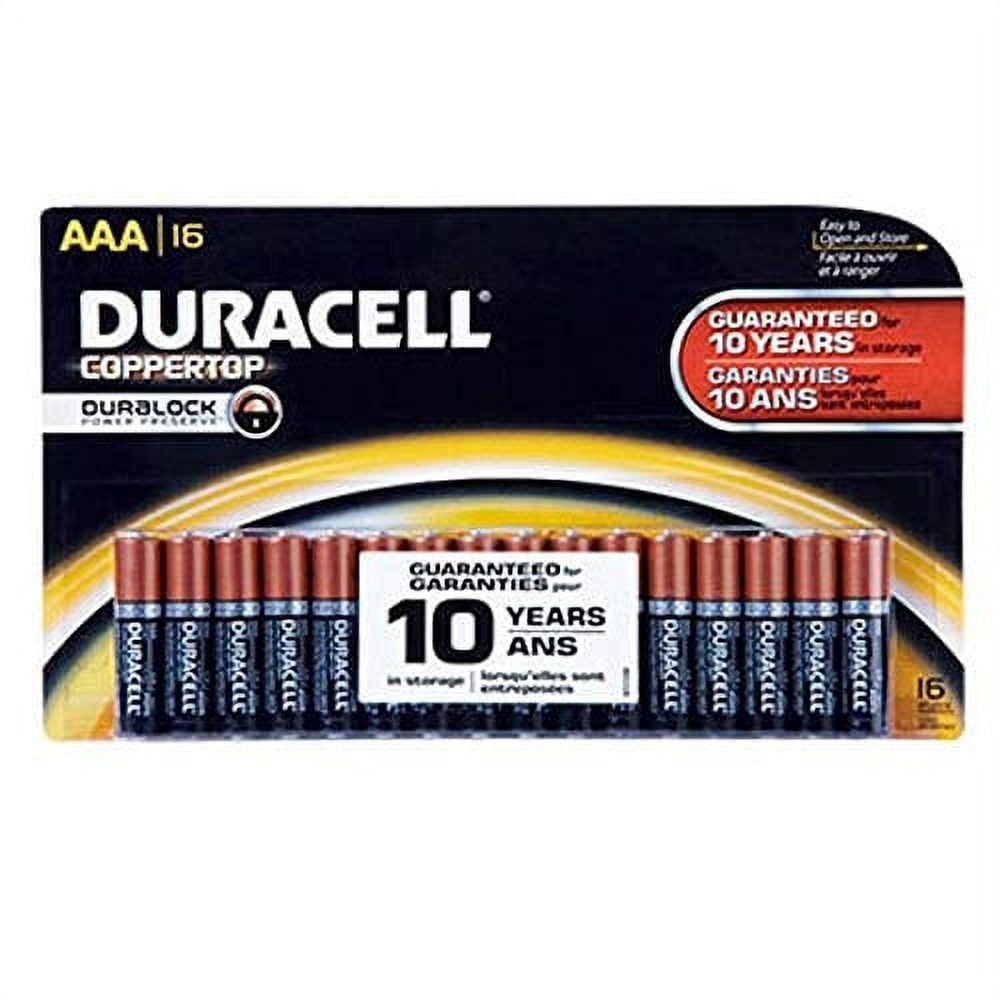 Duracell Alkaline Batteries, AAA, 16-Pk.