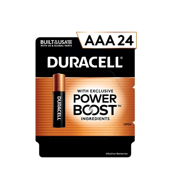 Duracell Coppertop AAA Alkaline Batteries 24/PK