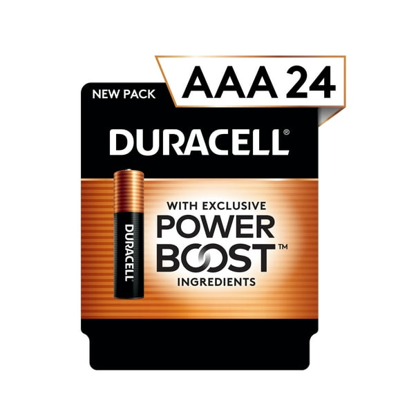 Duracell PowerBoost AAA Batteries, 24 Pack