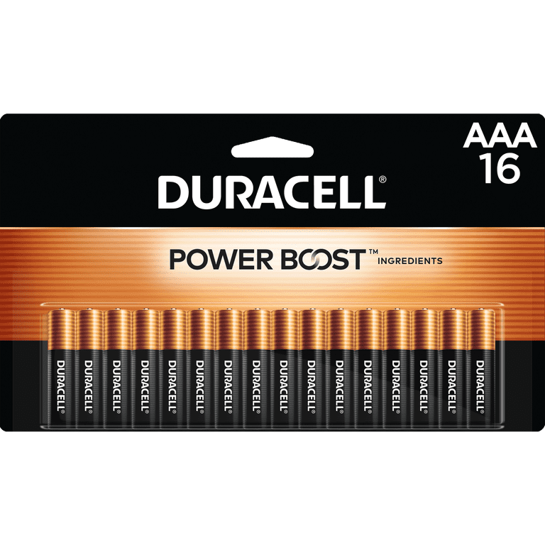 Duracell Coppertop AAA Alkaline Batteries - 16 pack