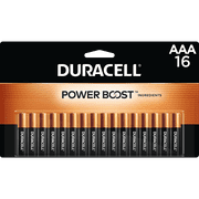 Duracell Coppertop AAA Battery with POWER BOOST™, 16 Pack Long-Lasting Batteries
