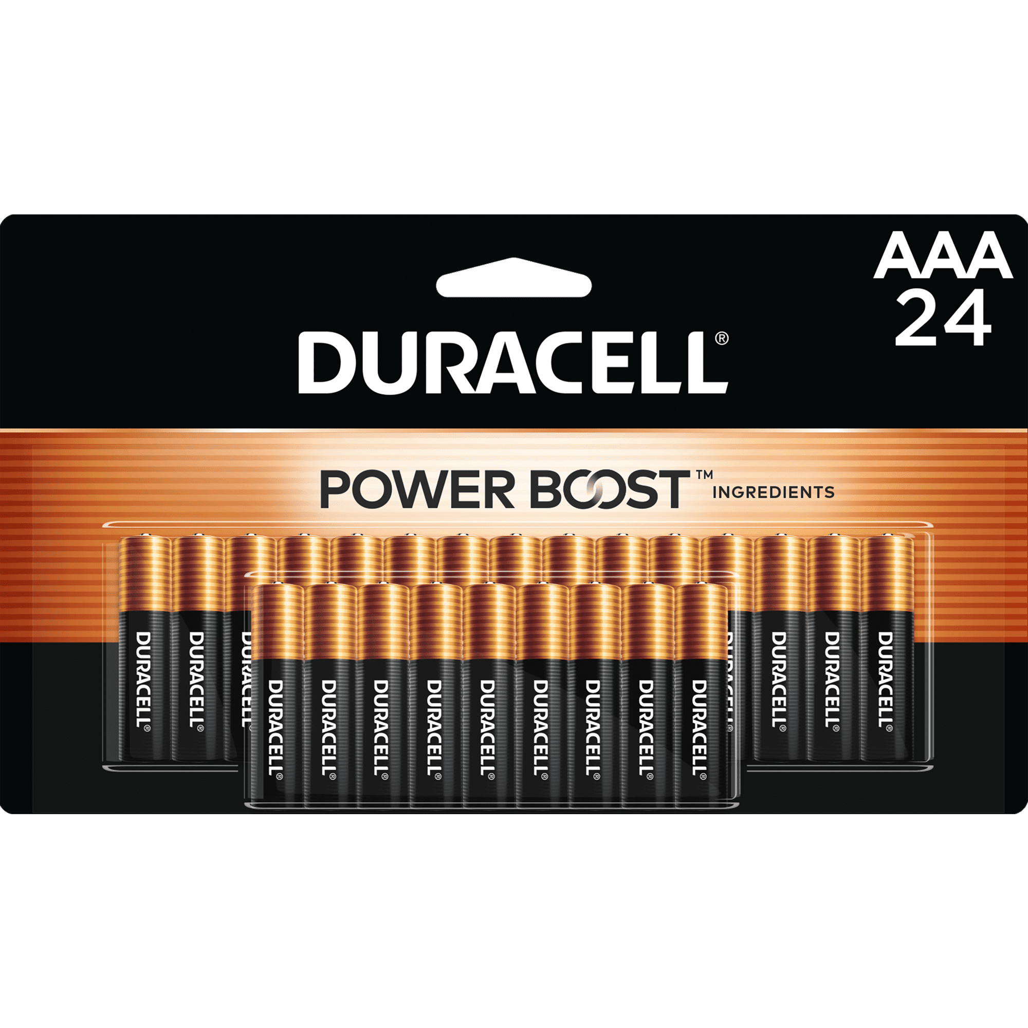 Duracell Coppertop - Pilas AAA con ingredientes Power Boost, paquete de 24  baterías triple A con energía de larga duración, batería alcalina AAA para