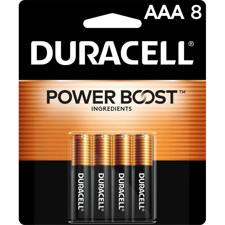 8 Piles AAA rechargeables Duracell DU77 déjà préchargées
