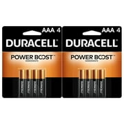 Duracell Coppertop Alkaline AAA 1.5V Batteries, MN2400B4Z 2-Pack