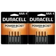 thumbnail image 1 of Duracell Coppertop Alkaline AAA 1.5V Batteries, MN2400B4Z 2-Pack, 1 of 5