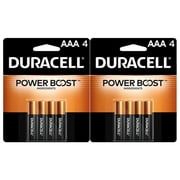 Duracell Coppertop Alkaline AAA 1.5V Batteries, MN2400B4Z 2-Pack