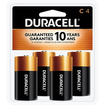 Duracell Coppertop Alkaline C Battery, MN1400