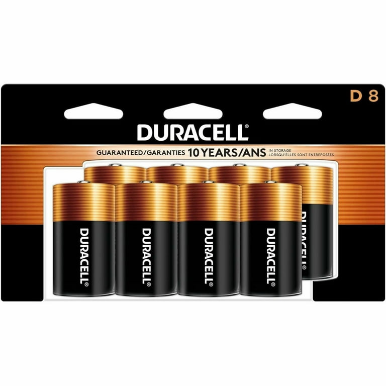 CopperTop Alkaline D Batteries, 8/Pack CopperTop Alkaline D Batteries, 8/Pack