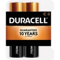 thumbnail image 1 of Duracell Coppertop C Battery, Long Lasting C Batteries, 8 Pack, 1 of 10