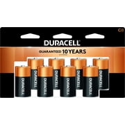 Duracell Coppertop Alkaline C Batteries, 8 Count
